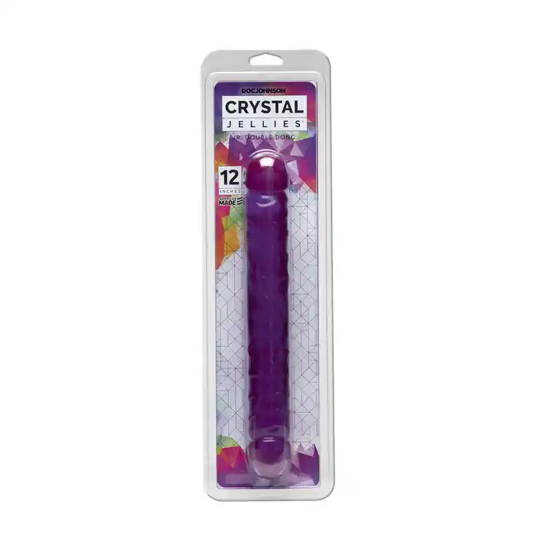 Dildo Doble Crystal Jellies 12