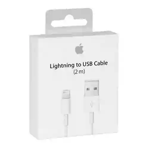 CABLE LIGHTNING A USB TIPO A 2M