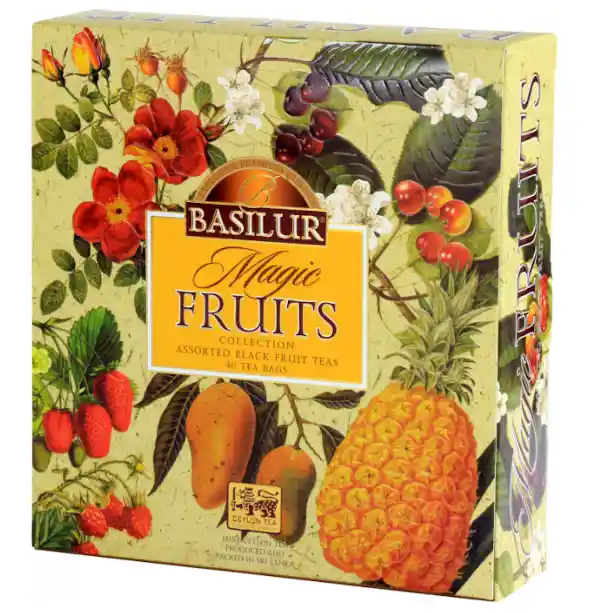 Basilur Magic Fruits. Té Negro. . 40 Bols