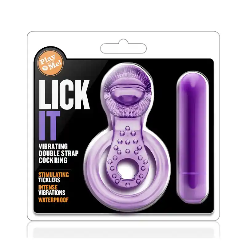 Lick It Cockring Vibrador