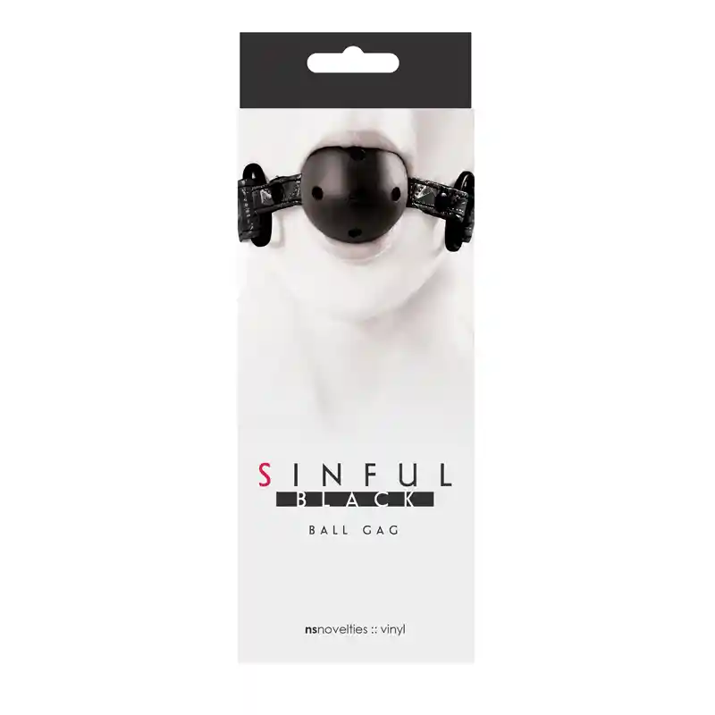 Sinful – Ball Gag – Negro