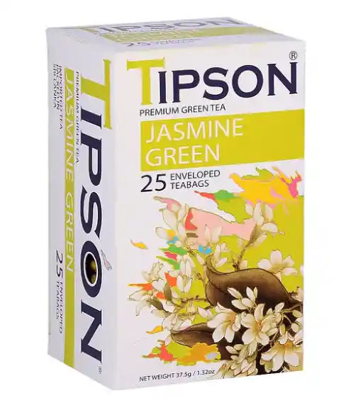 Té Jasmine Green. Tipson. 25 bols