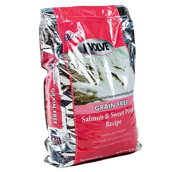 EVOLVE DOG ADULTO GRAIN-FREE SALMON & SWEET POTATO RECIPE X 10.9 KG