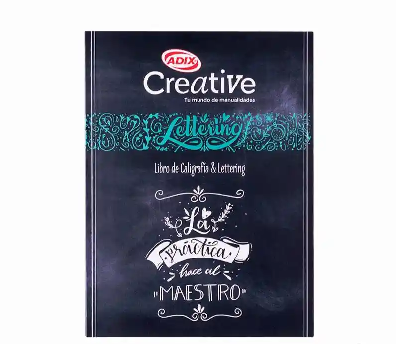 LIBRO DE CALIGRAFÍA Y LETTERING CREATIVE ADIX