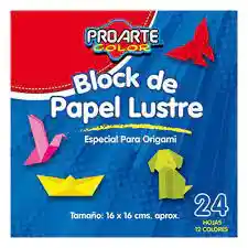 Proarte Block Papel Lustre 16X16