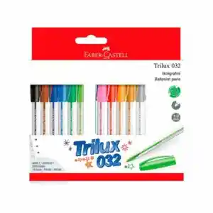 BOLÍGRAFO TRILUX 032 M 12 COLORES