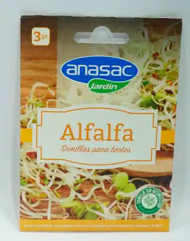 Anasac Semillas Para Brotes Alfalfa -