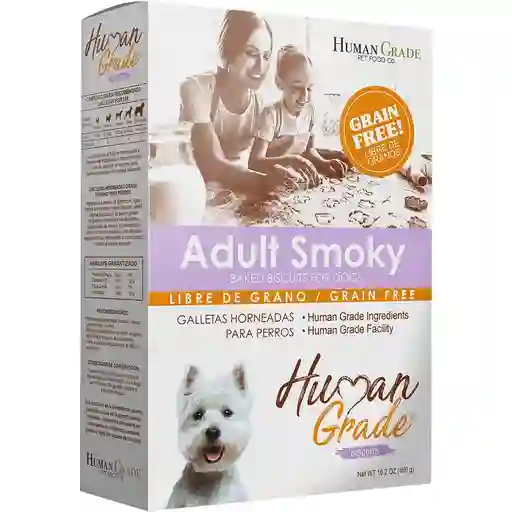 Human Grade Grain Free Galletas Ahumadas 460 Grs