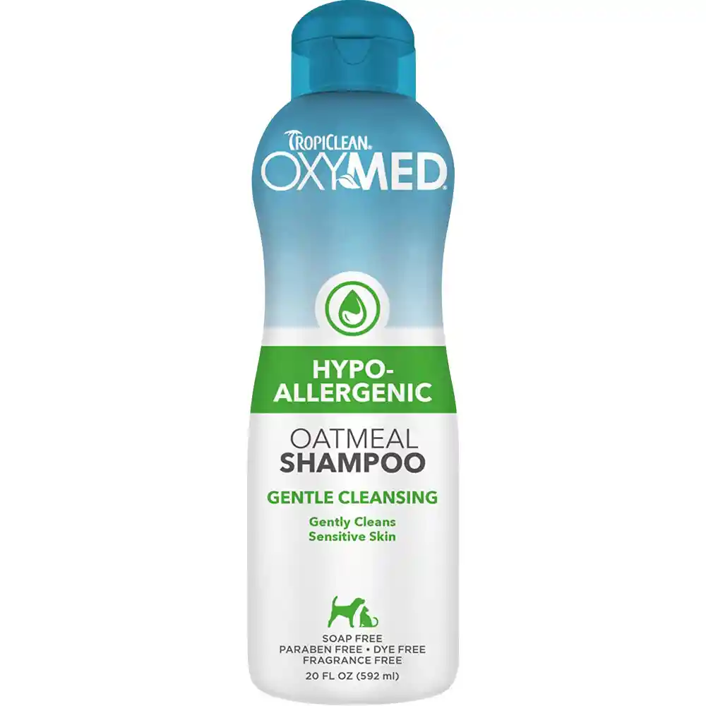 Tropiclean Oxymed Shampoo Hipoalergénico 592 Ml