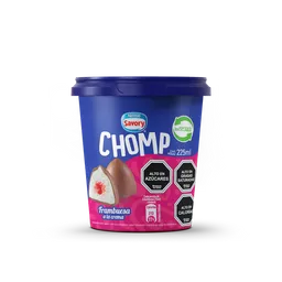 Savory Chomp Helado Relleno con Frambuesa a la Crema