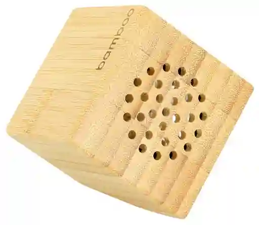 Parlante Bambú Con Usb Y Jack 3.5 Mm Ecologico