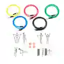 Kit 5 Bandas Elásticas Deportivas De Resistencia