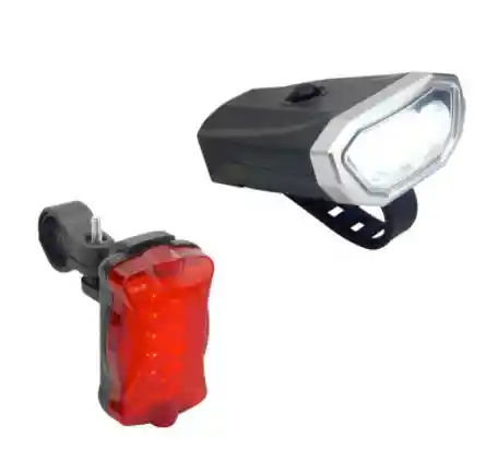 Kit Luces Led Delantera Y Trasera Para Bicicleta