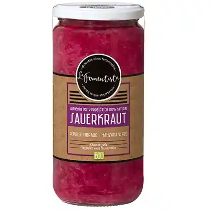 La Fermentista Sauerkraut Clásico Púrpura – 680 G –