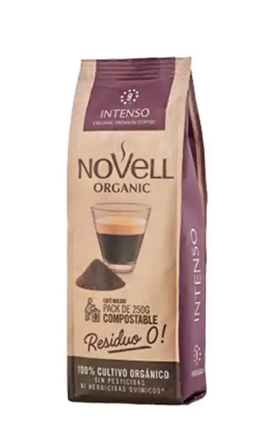 Intenso Cafe Organico250 G Novell