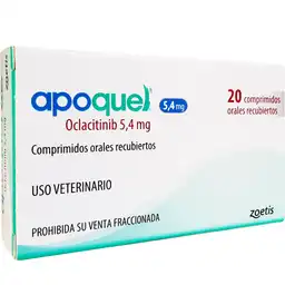 Apoquel Zoetis 5.4 Mgs 20 Tabletas