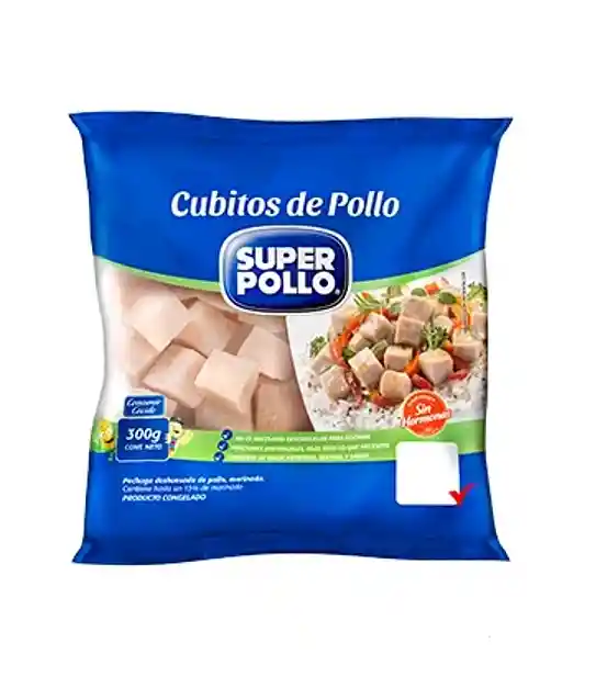 Super Pollo Cubitos De Pollo 300 Gr