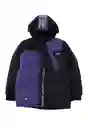 Abrigo Parka Junior Cosmic 356 Niño Morado Talla 10 Años Ficcus