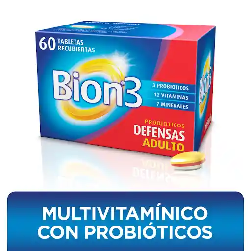 Bion : 3 De 60 Comprimidos Recubiertos