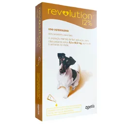 Revolution 12% Desparasitante Para Perros De 5 A 10kg