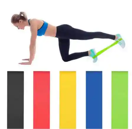 Set De 5 Bandas Elásticas Cintas De Resistencia