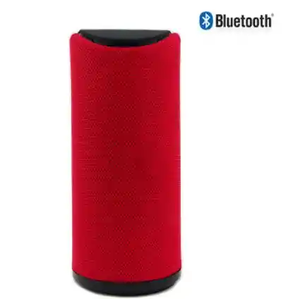 Parlante Altavoz Bluetooth Rojo Con Usb