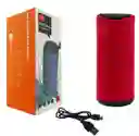 Parlante Altavoz Bluetooth Rojo Con Usb