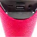 Parlante Altavoz Bluetooth Rojo Con Usb