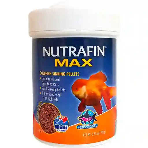 Nutrafin Max Alimento Goldfish Pequeños 100 Grs