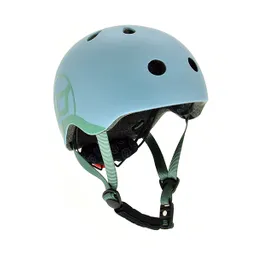 Scoot And Ride Casco Ajustable Xxs-s Acero