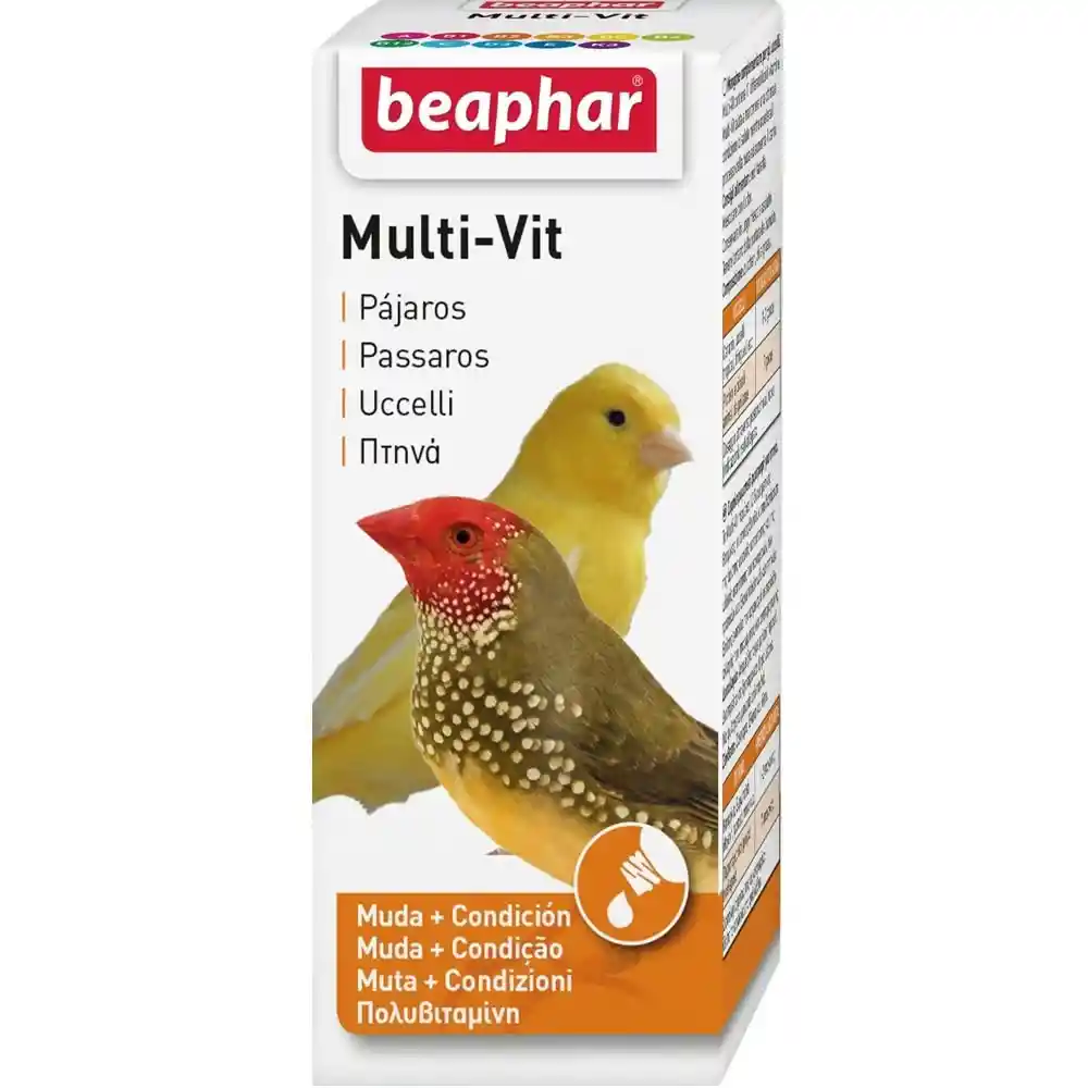 Beaphar Multi-vit Aves 20 Ml