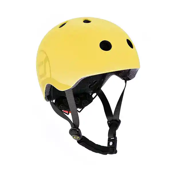 Scoot And Ride Casco Ajustable Lemon S-m