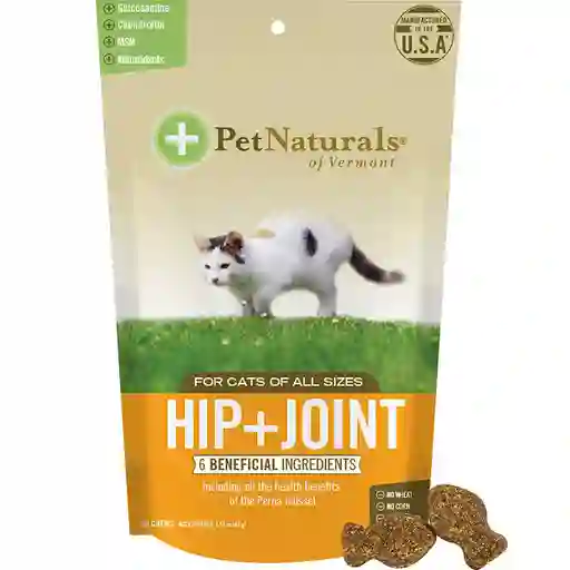 Pet Naturals Hip And Joint Gatos 45 Grs