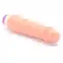 Vibrador Realista Siliconado De Color Piel De 19 Cm