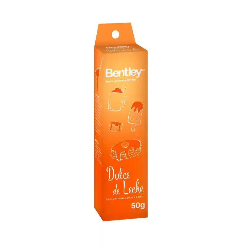 Lubricante Íntimo Bentley Sabor A Dulce De Leche 50 Ml