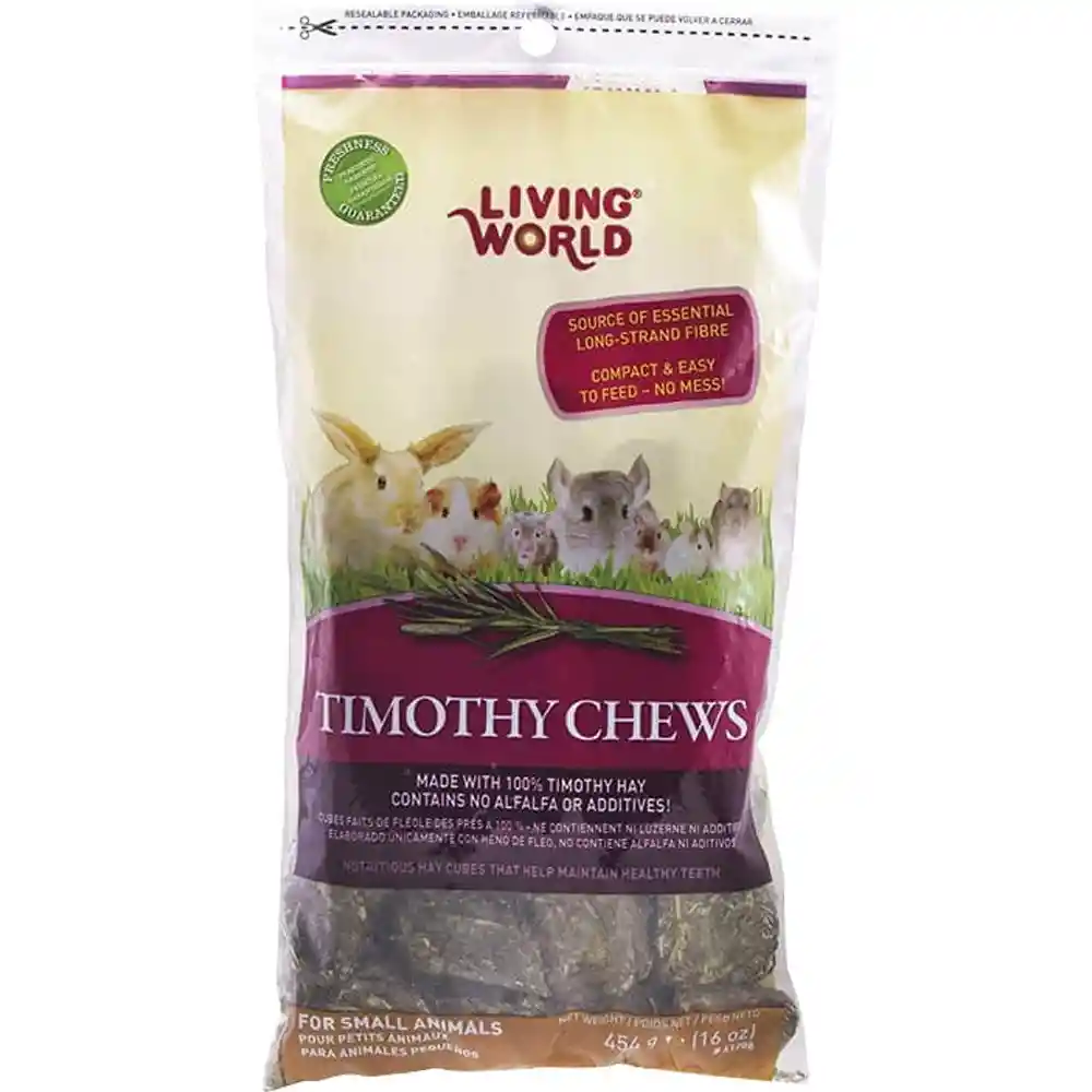 Living World Cubos Heno Timothy 454 Grs