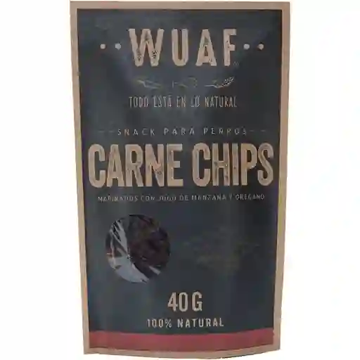 Wuaf Carne Chips 40 Grs