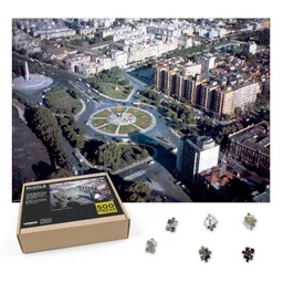 Puzzle Plaza Baquedano En 1960 - 500 Piezas