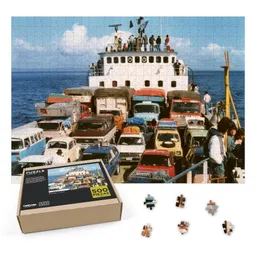 Puzzle Transbordador De Chacao En 1984 - 500 Piezas