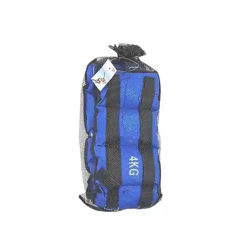 Pesas Deportivas Para Tobillos Y Muñeca 4 Kg Azul