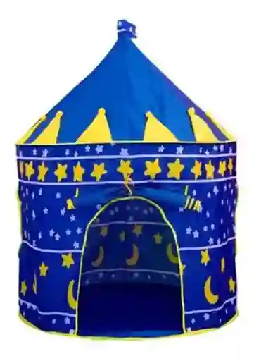 Carpa Castillo Infantil Hogar Azul