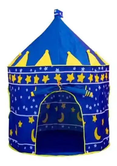 Carpa Castillo Infantil Hogar Azul