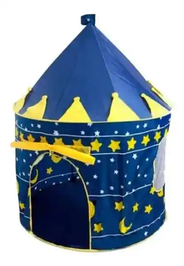 Carpa Castillo Infantil Hogar Azul