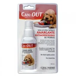 Spray Amargante Perros Can-out 100ml