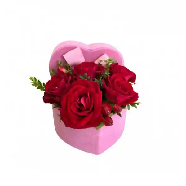 Arreglo Floral:caja Mini Rosa