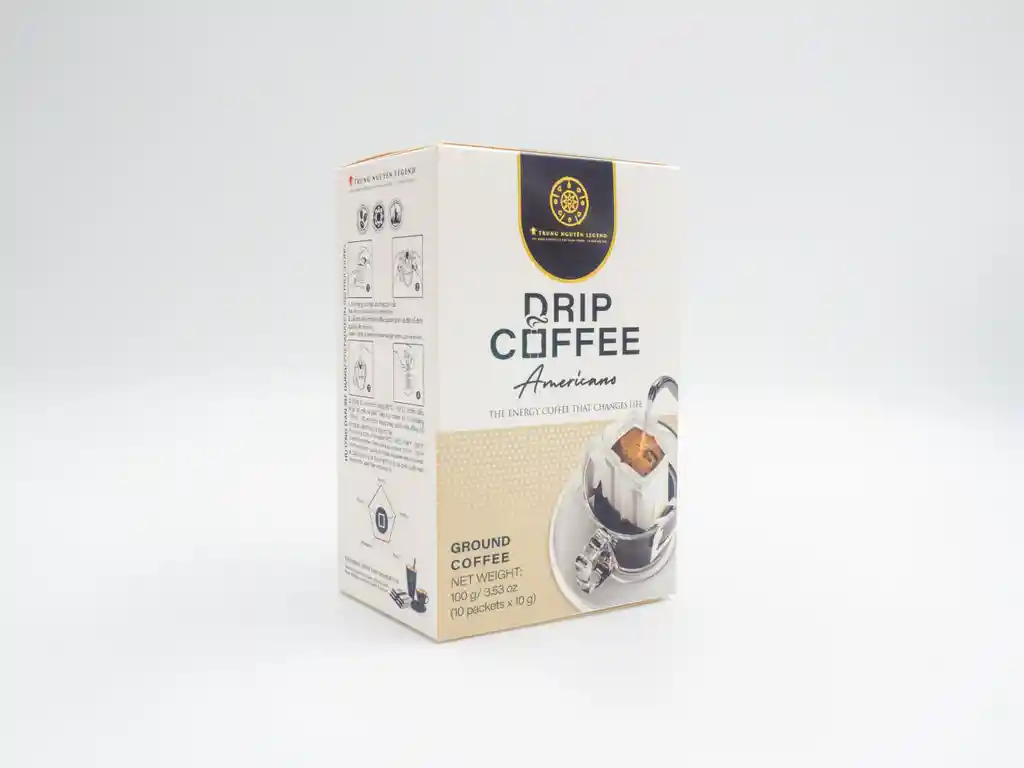 Drip Coffee American Blend Con Filtro De Papel
