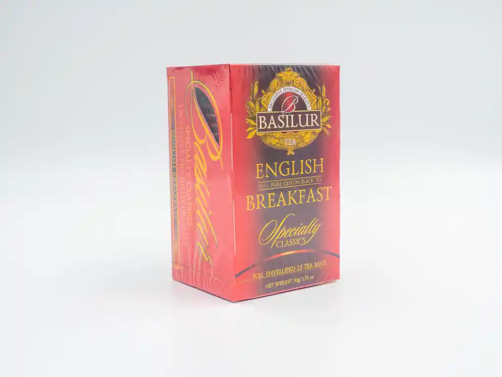 Basilur Te Negro English Breakfast 25 Bolsitas-