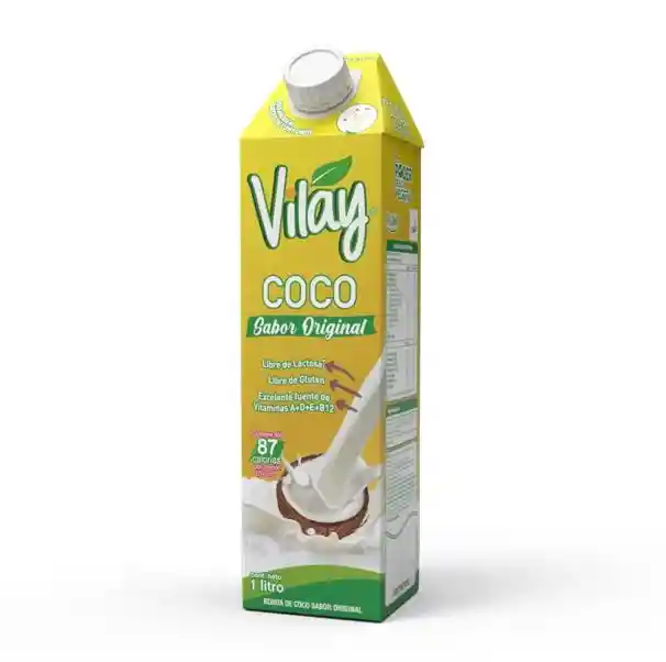 Vilay Bebida Vegetal De Coco 1L