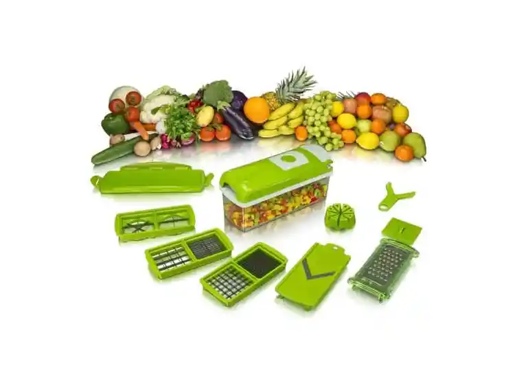 Picador Rallador Cortador Multiuso Frutas Verduras