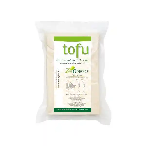 Tofu No Transgénico Trozo Al Vacío 300 Grs.